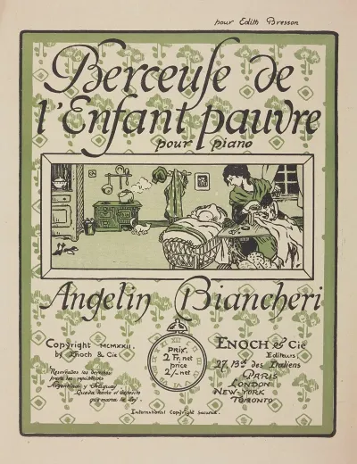 Berceuse De Lenfant Pauvre