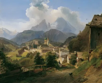 Berchtesgaden Mit Dem Watzmann