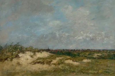 Berck Les Dunes Par Gros Temps