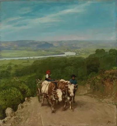 Bergauf