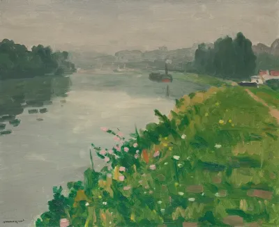 Berge De La Seine A Mericourt