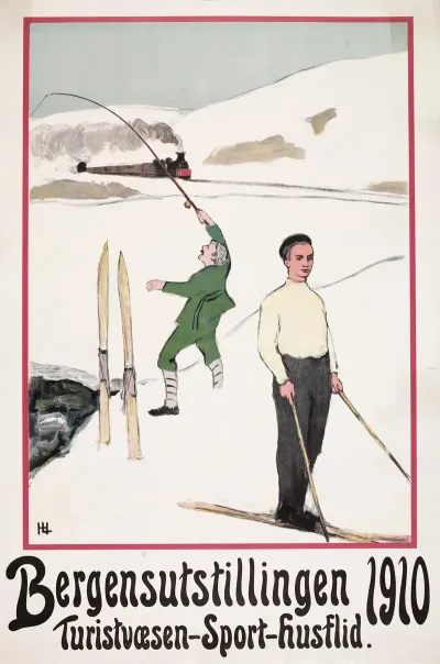 Bergensutstillingen 1910 Turistvaesen Sport Husflid
