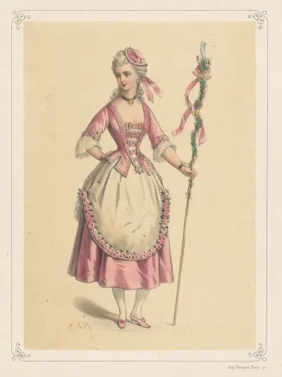 Bergere Louis Xv