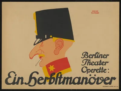 Berliner Theater Operette Herbstmanover