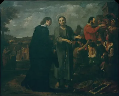 Bernat De Quintaval Distributes His Riches To The Poor