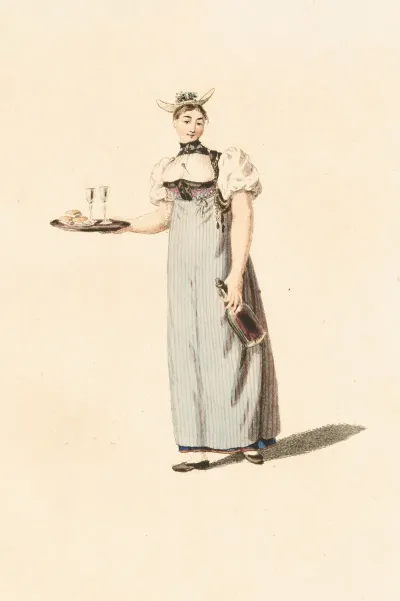 Berne Costume Des Elegantes