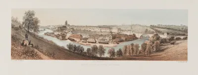 Berne Vue De La Route De Thoune