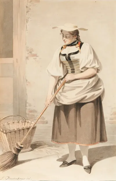 Bernerin In Tracht