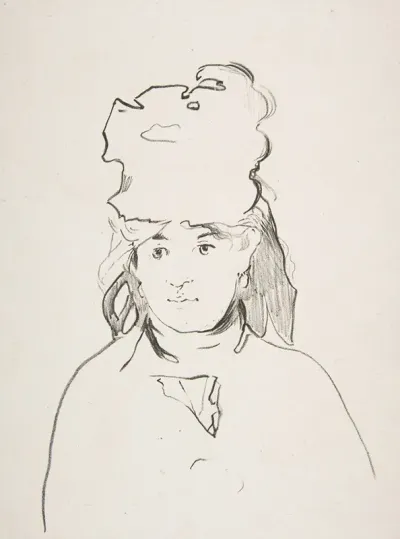 Berthe Morisot In Silhouette