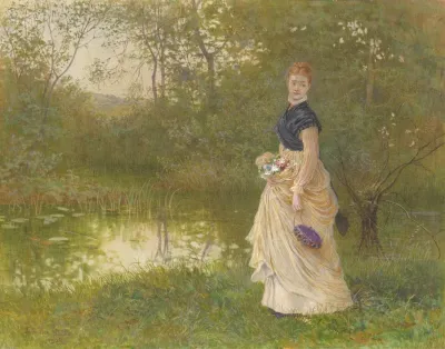 Beside The Lily Pond