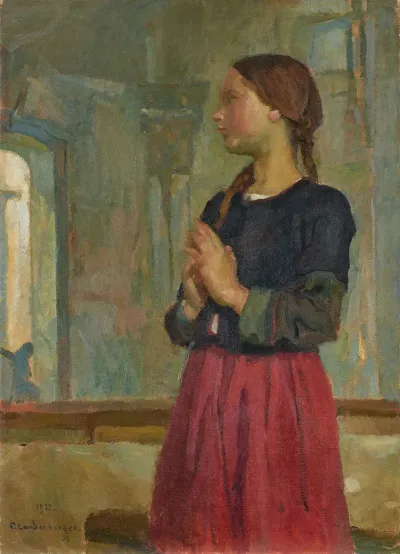 Betendes Madchen