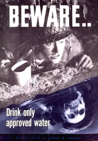 Beware Drink Only Approved Water