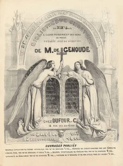 Bibliotheque Chretienne Du Xixe Siecle A Lusage Du Clerge Et Des Gens Du Monde