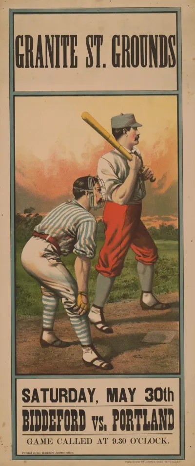 Biddeford Vs Portland Granite St Grounds Saturday May 30th