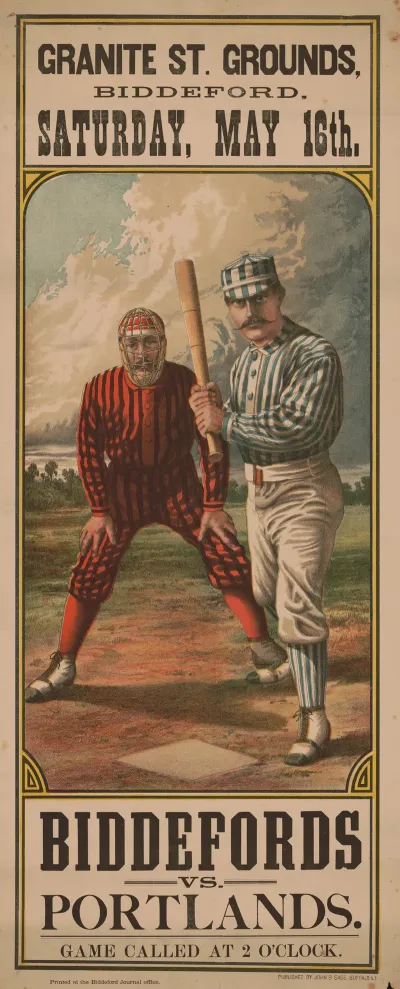 Biddefords Vs Portlands Granite St Grounds Biddeford Saturday May 16th
