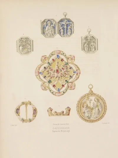 Bijoux Du Moyen Age