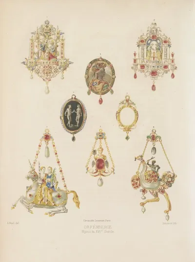Bijoux Du Xvie Siecle