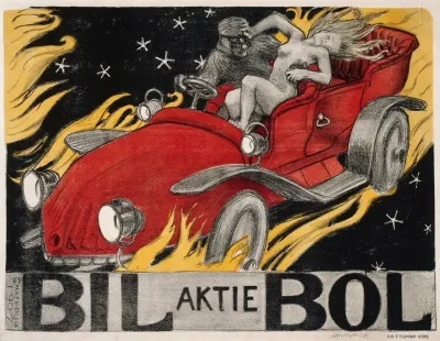 Bil Bol Poster For An Automobile Retailer