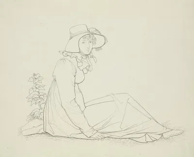 Bildnis Der Elisabeth Mals Geborene Hofmann Taunusreise