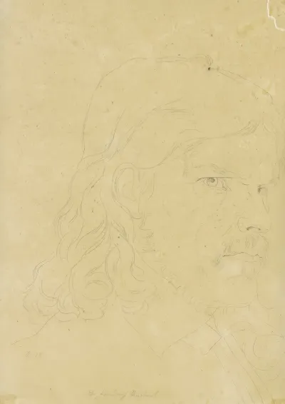 Bildnis Des Dichters Friedrich Ruckert