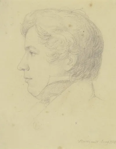 Bildnis Des Karlsruher Tiermalers Carl Kuntz