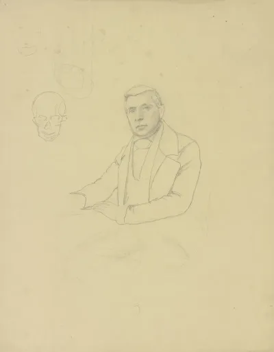 Bildnis Des Komponisten Christian Gottlieb Wolff