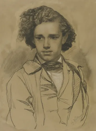 Bildnis Des Malers Albert Hendschel 2
