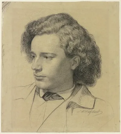 Bildnis Des Malers Albert Hendschel