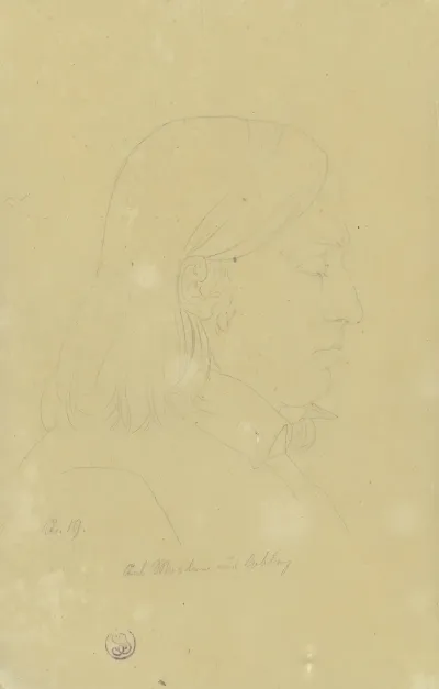Bildnis Des Malers Carl Mosler Aus Koblenz