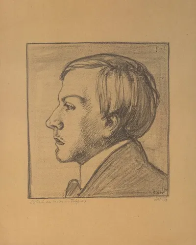 Bildnis Des Malers E V Freyhold