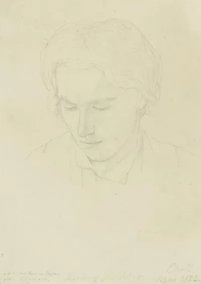 Bildnis Des Malers Ludwig Richter