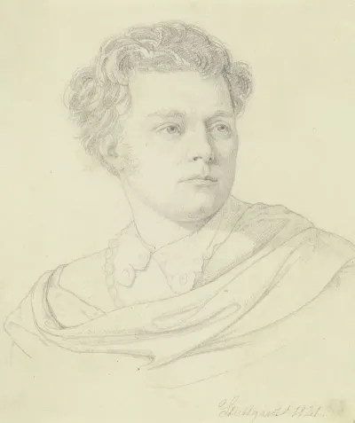Bildnis Des Stuttgarter Hofschauspielers Friedrich Mevius
