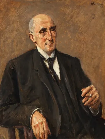 Bildnis Des Textilfabrikanten Carl Lewin