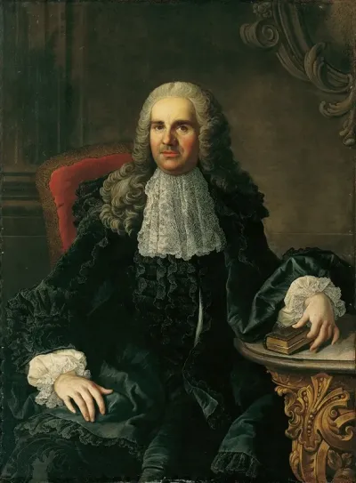 Bildnis Eines Herrn Johann Christoph Freiherr Von Bartenstein