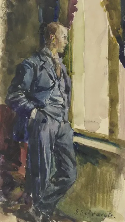 Bildnis Eines Sohnes Des Kunstlers