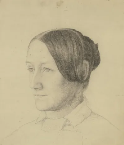 Bildnis Emilie Scholderer Mutter Des Kunstlers