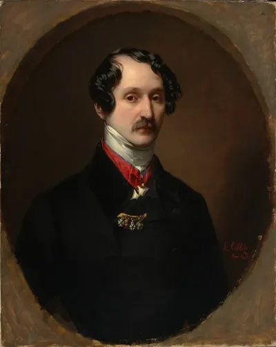 Bildnis Ferdinand Allesina Freiherr Von Schweitzer