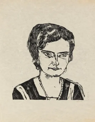 Bildnis Frau H M Naila