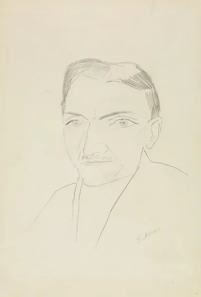 Bildnis Fritz Wichert