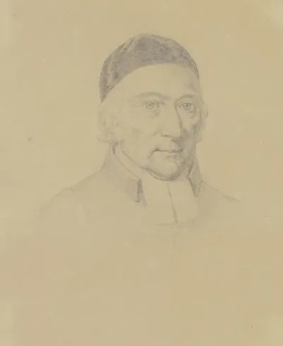 Bildnis Jakob Ludwig Passavant Prediger Der Deutsch Reformierten Gemeinde Zu Frankfurt Am Main