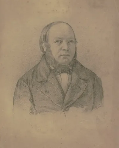 Bildnis Johann Christof Scholderer Der Vater Des Kunstlers