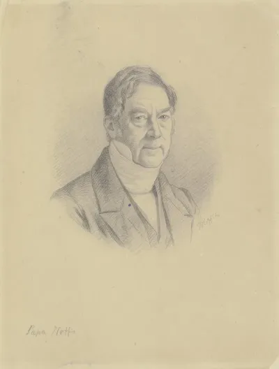 Bildnis Johann Jeremias Hoff Vater Des Kunstlers 2