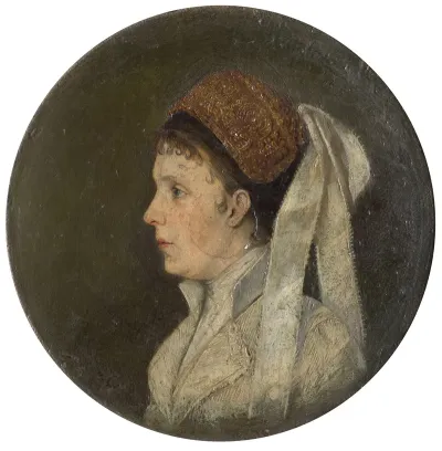 Bildnis Louise Maurer Mutter Des Kunstlers