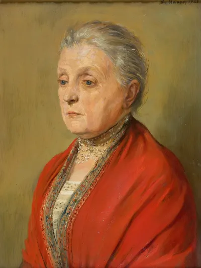 Bildnis Luise Maurer Erste Gattin Des Kunstlers