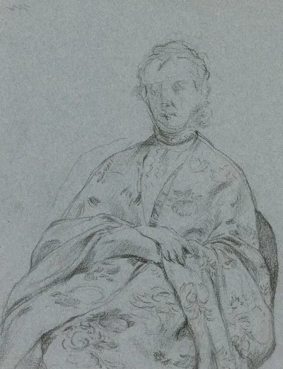 Bildnis Luise Scholderer 2