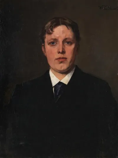 Bildnis Nikolaus Trubner Bruder Des Kunstlers