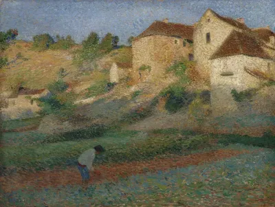 Binage Dans Un Jardin A Labastide Du Vert