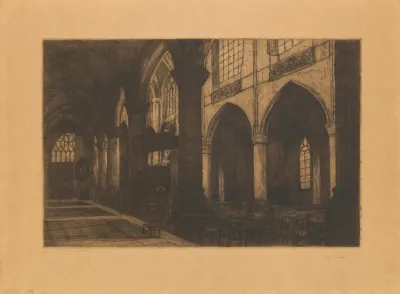 Binnen Sint Jacobskerk Antwerpen