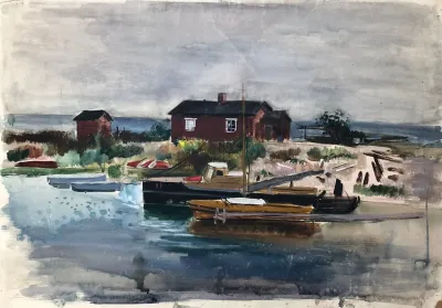 Binnenmeer In Stralsund