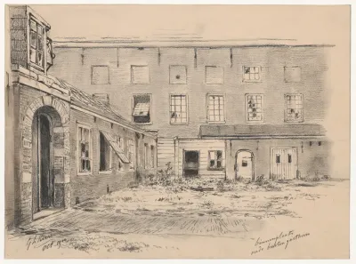 Binnenplaats Oude Buiten Gasthuis